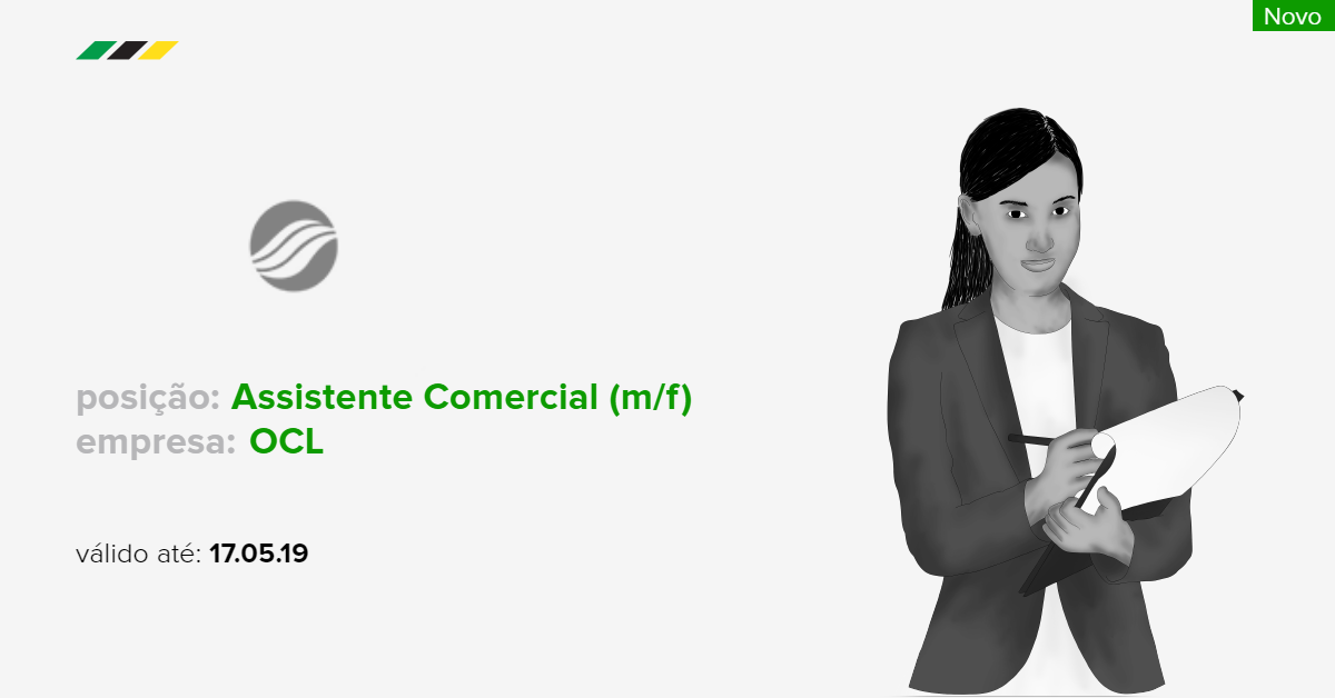 OCL: Assistente Comercial (m/f), Maputo - emprego.co.mz