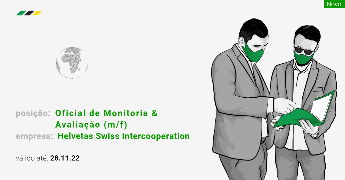 Helvetas Swiss Intercooperation Oficial De Monitoria And Avaliação M F